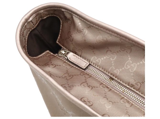 Tote e borsa a tracolla Gucci GG Imprimé Argento - vista 6