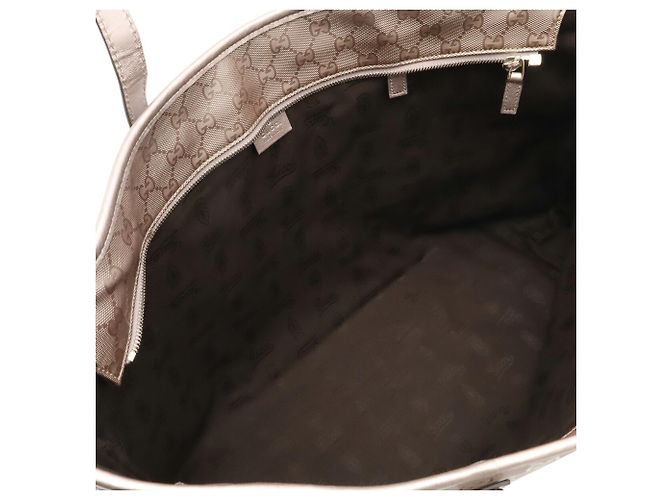 Tote e borsa a tracolla Gucci GG Imprimé Argento - vista 7