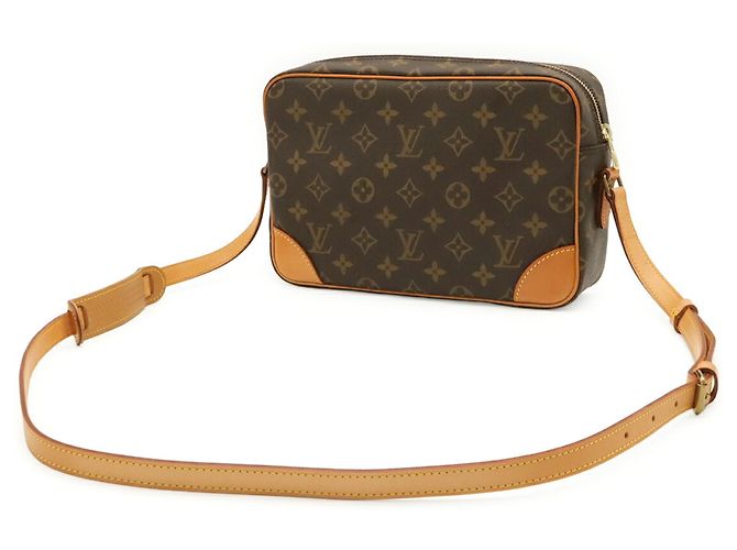 Borsa a Spalla Louis Vuitton Monogram Trocadero 27 Marrone Monogramma - vista 3