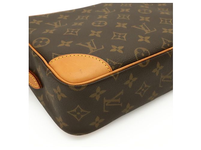 Borsa a Spalla Louis Vuitton Monogram Trocadero 27 Marrone Monogramma - vista 4