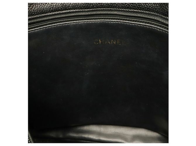 Borsa Tote CHANEL Coco Mark Chain Nero - vista 8