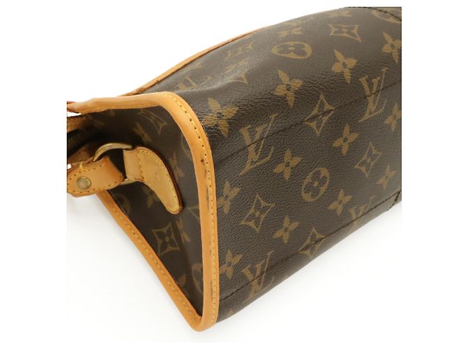 Louis Vuitton Monogram Popincourt Long Shoulder Bag Brown - view 4