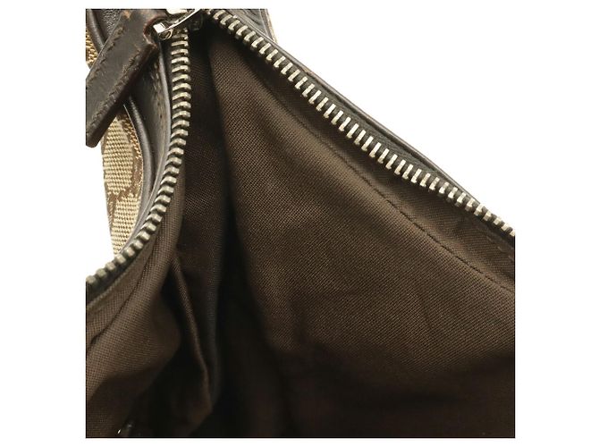 Borsa a tracolla Gucci GG Canvas Sherry Line Marrone Rosso Beige Verde Cachi Marrone scuro - vista 10