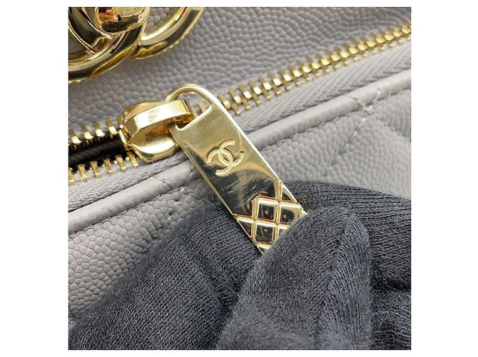 Borsa Chanel Matelassé Coco Mark Affinity Marrone - vista 14