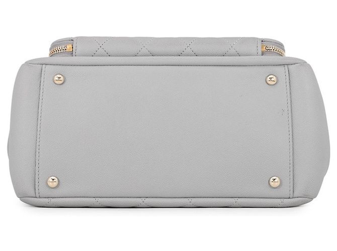 Borsa Chanel Matelassé Coco Mark Affinity Marrone - vista 3
