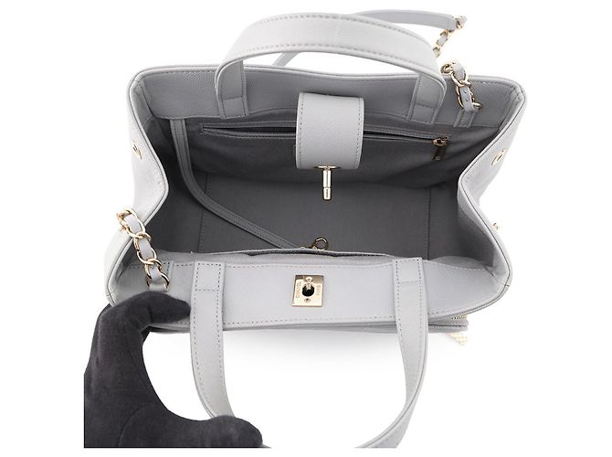 Borsa Chanel Matelassé Coco Mark Affinity Marrone - vista 6