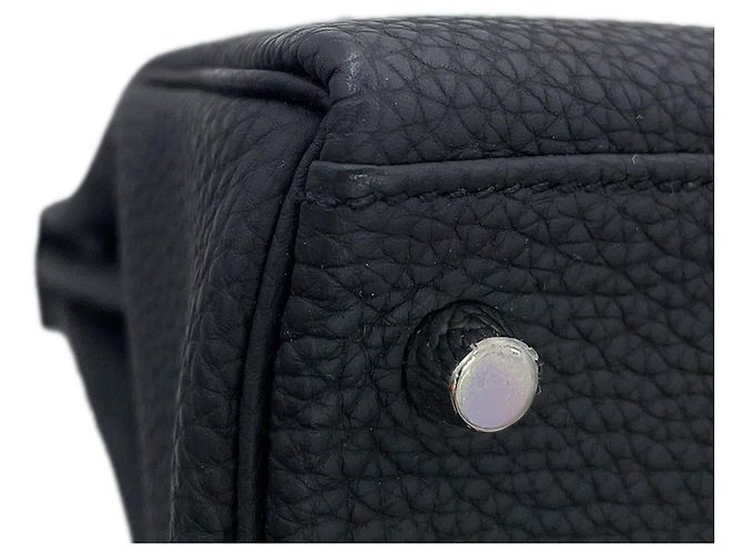 Hermès Borsa Hermes Kelly 32 in pelle Togo nera Nero - vista 7