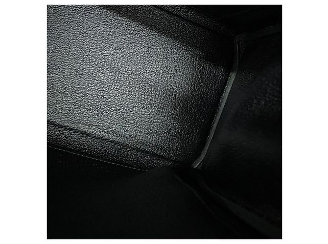 Hermès Borsa Hermes Kelly 32 in pelle Togo nera Nero - vista 8