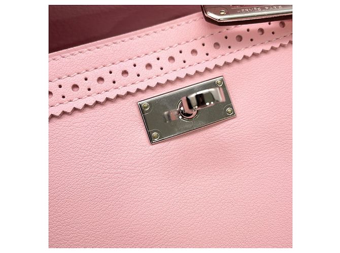 Hermès Cartera larga Hermes Kelly en Rose Sakura Rosa - vista 7