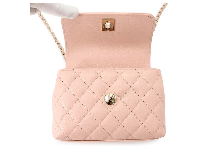Borsa Mini Chanel Matelassé Rosa - vista 5