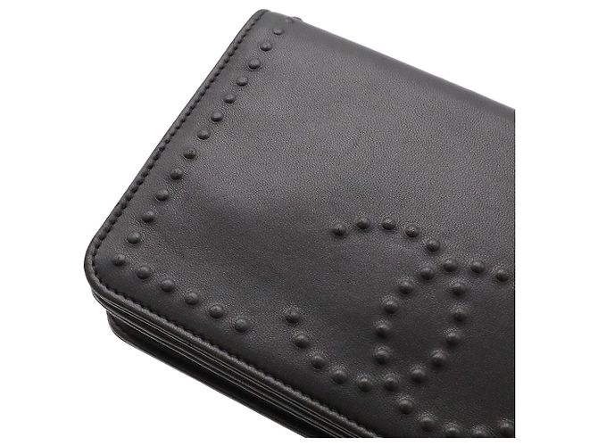 Borsa a tracolla con catena portafoglio Chanel Coco Mark Nero - vista 6