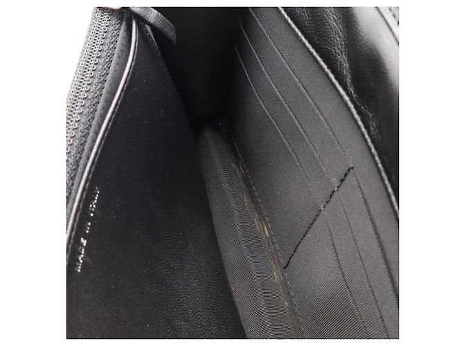 Borsa a tracolla con catena portafoglio Chanel Coco Mark Nero - vista 9