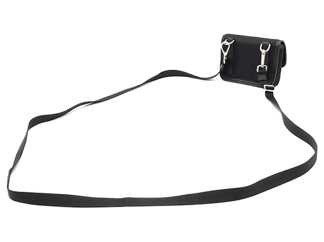 Prada Triangle Schultertasche Schwarz - Ansicht 3