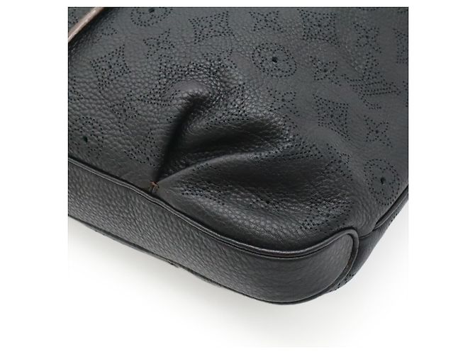 Borsa Louis Vuitton Mahina Selene PM Nero - vista 4