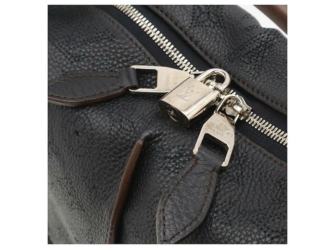 Borsa Louis Vuitton Mahina Selene PM Nero - vista 8
