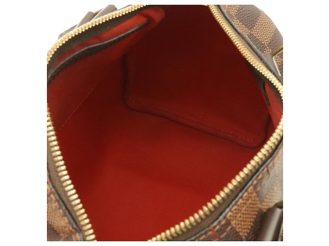 Borsa Louis Vuitton Damier Speedy Bandoulière 25 Marrone - vista 7