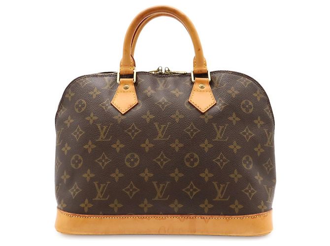 Borsa Louis Vuitton Monogram Alma Marrone Monogramma - vista 2
