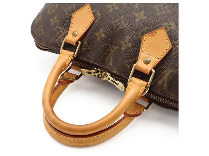Borsa Louis Vuitton Monogram Alma Marrone Monogramma - vista 5