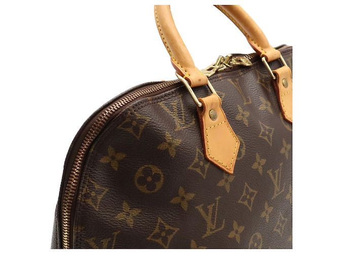 Borsa Louis Vuitton Monogram Alma Marrone Monogramma - vista 7