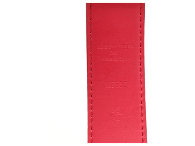 Cintura Louis Vuitton Monogram Multicolor Rosa Multicolore - vista 10