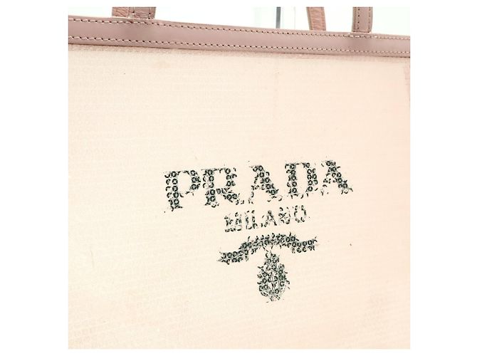 Borsa Tote Prada Dusty Pink Rosa - vista 10