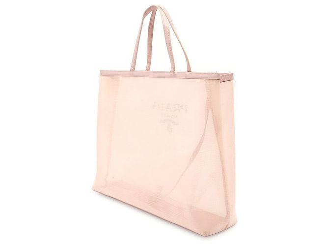 Borsa Tote Prada Dusty Pink Rosa - vista 3