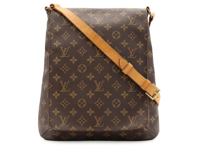 Borsa a Spalla Louis Vuitton Monogram Musette M51256 Marrone Monogramma - vista 2