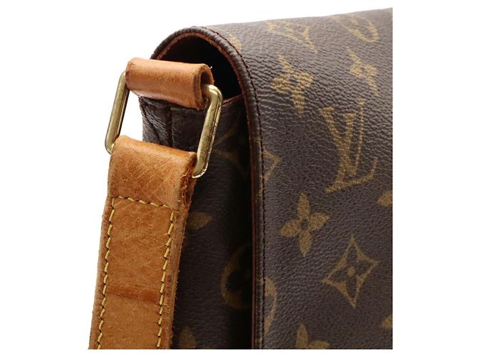 Borsa a Spalla Louis Vuitton Monogram Musette M51256 Marrone Monogramma - vista 6