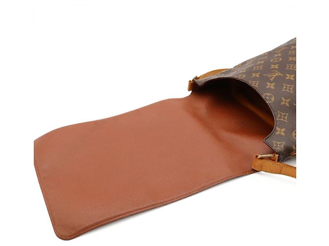 Borsa a Spalla Louis Vuitton Monogram Musette M51256 Marrone Monogramma - vista 7