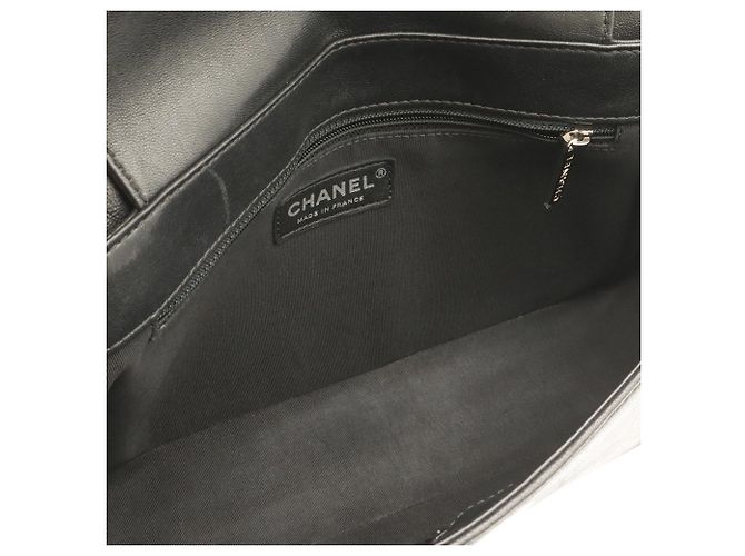 Borsa a tracolla Chanel Mademoiselle Double Flap Chain Nero - vista 6