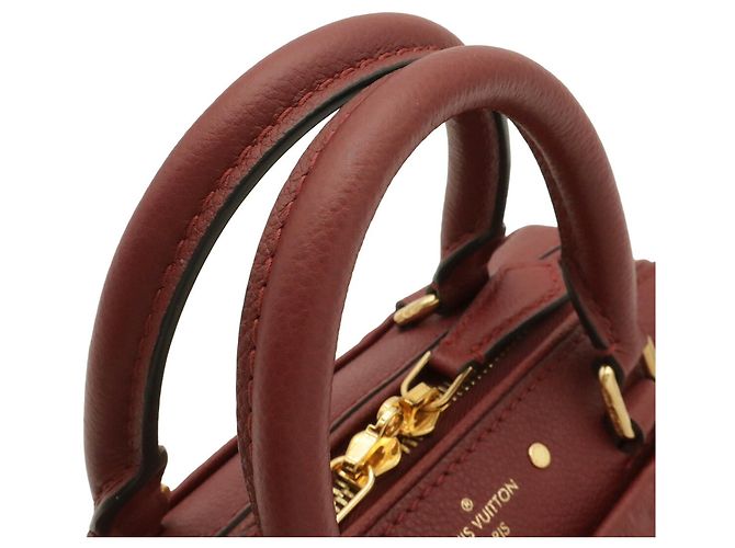 Borsa Louis Vuitton Monogram Empreinte Speedy Bandoulière 20 Marrone - vista 5