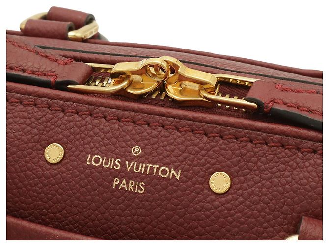 Borsa Louis Vuitton Monogram Empreinte Speedy Bandoulière 20 Marrone - vista 7