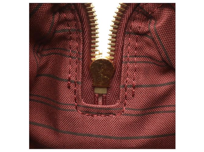 Borsa Louis Vuitton Monogram Empreinte Speedy Bandoulière 20 Marrone - vista 9