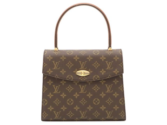 Borsa Louis Vuitton Monogram Malesherbes Marrone - vista 2