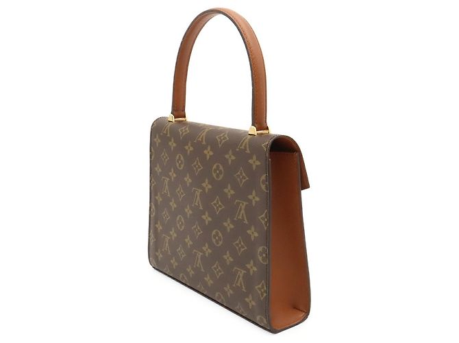 Borsa Louis Vuitton Monogram Malesherbes Marrone - vista 3