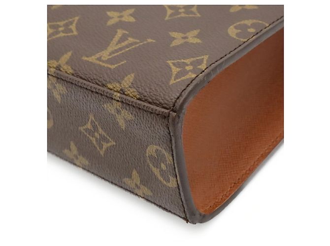 Borsa Louis Vuitton Monogram Malesherbes Marrone - vista 4