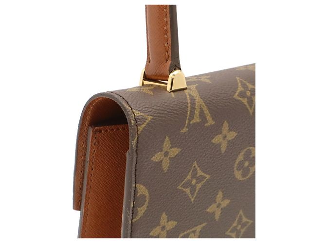 Borsa Louis Vuitton Monogram Malesherbes Marrone - vista 5