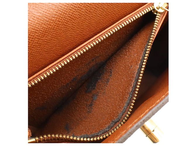 Borsa Louis Vuitton Monogram Malesherbes Marrone - vista 8