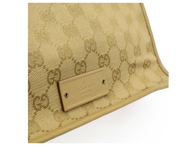 Borsa a Spalla Gucci GG Canvas Beige - vista 10
