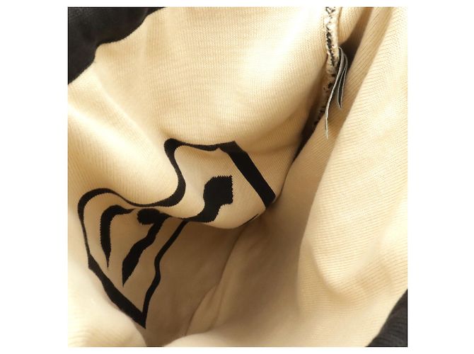 Zaino Chanel Sport Line Coco Mark Nero Beige - vista 7