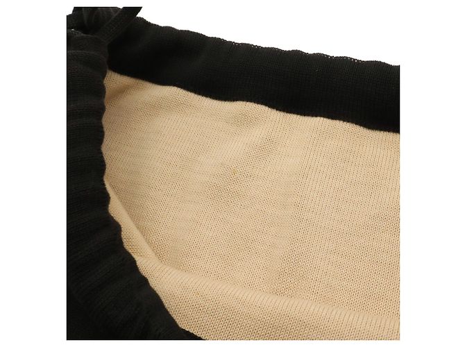 Zaino Chanel Sport Line Coco Mark Nero Beige - vista 8
