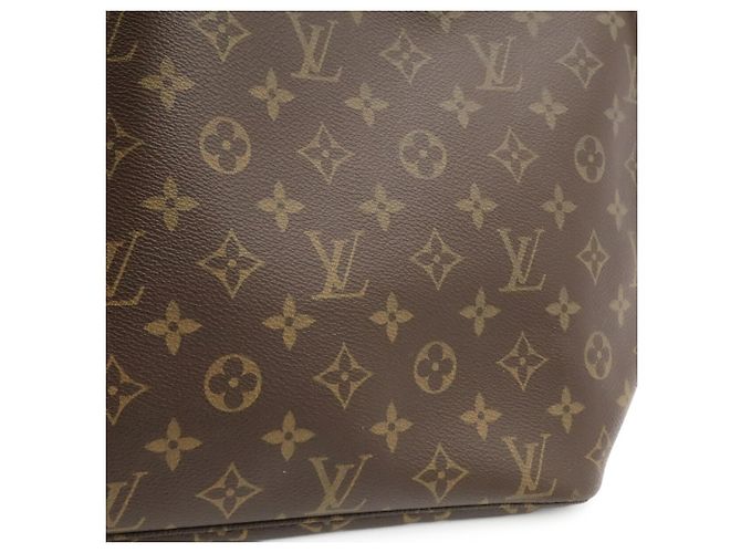 Borsa Tote Louis Vuitton Monogram Neverfull MM Marrone - vista 10
