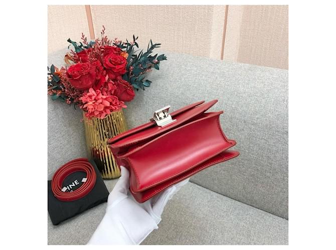 Céline Celine Box Bag Rot - Ansicht 5
