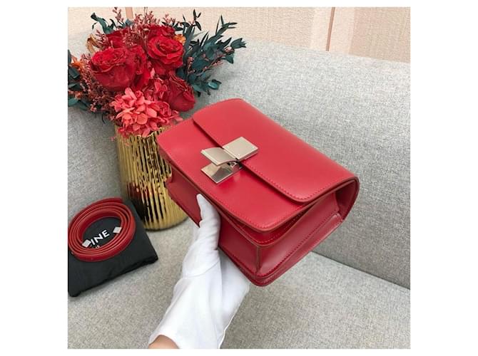 Céline Celine Box Bag Rot - Ansicht 6