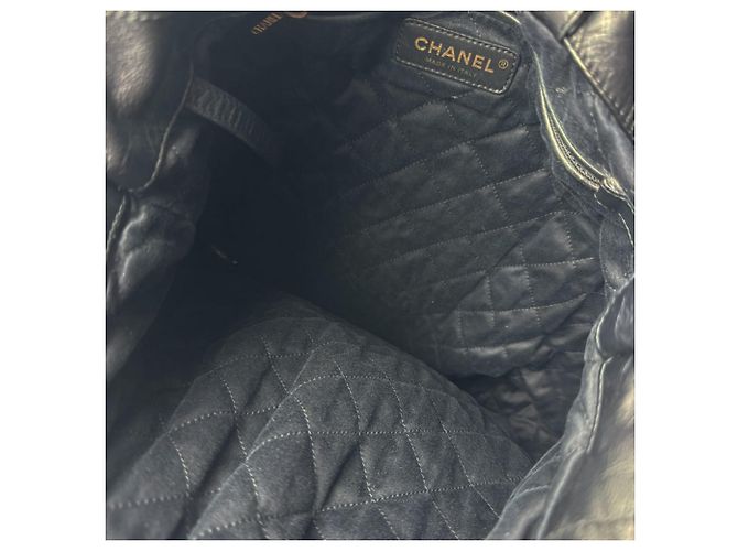 Chanel Lederrucksack Schwarz - Ansicht 5