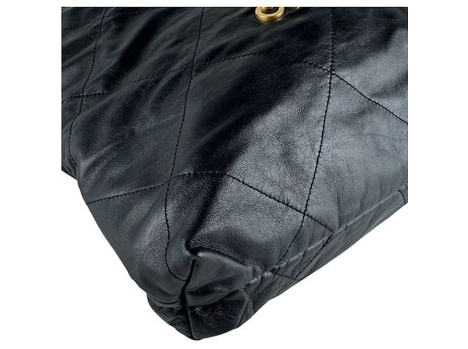 Chanel Lederrucksack Schwarz - Ansicht 9