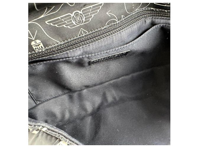 Chanel CHANEL Borsa a tracolla Nero Bianco - vista 11
