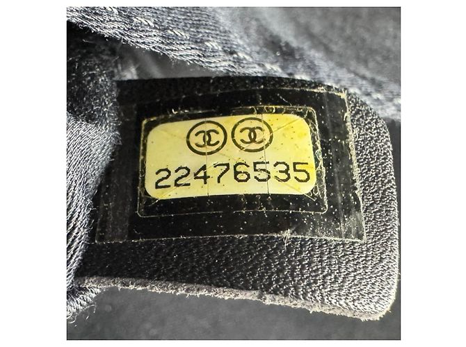 Chanel CHANEL Borsa a tracolla Nero Bianco - vista 13