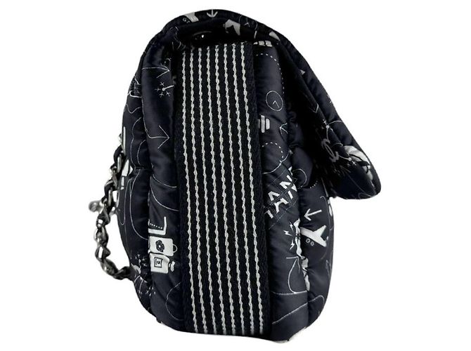 Chanel CHANEL Borsa a tracolla Nero Bianco - vista 2