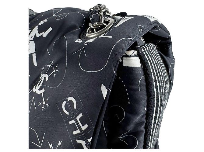 Chanel CHANEL Borsa a tracolla Nero Bianco - vista 5
